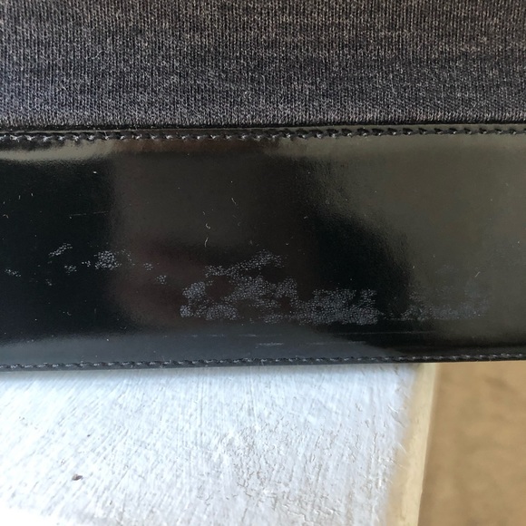 CHANEL Black CC Cotton Shoulder bag - Picture 9 of 12